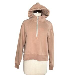 Vuori Tan Half-Zip Hoodie